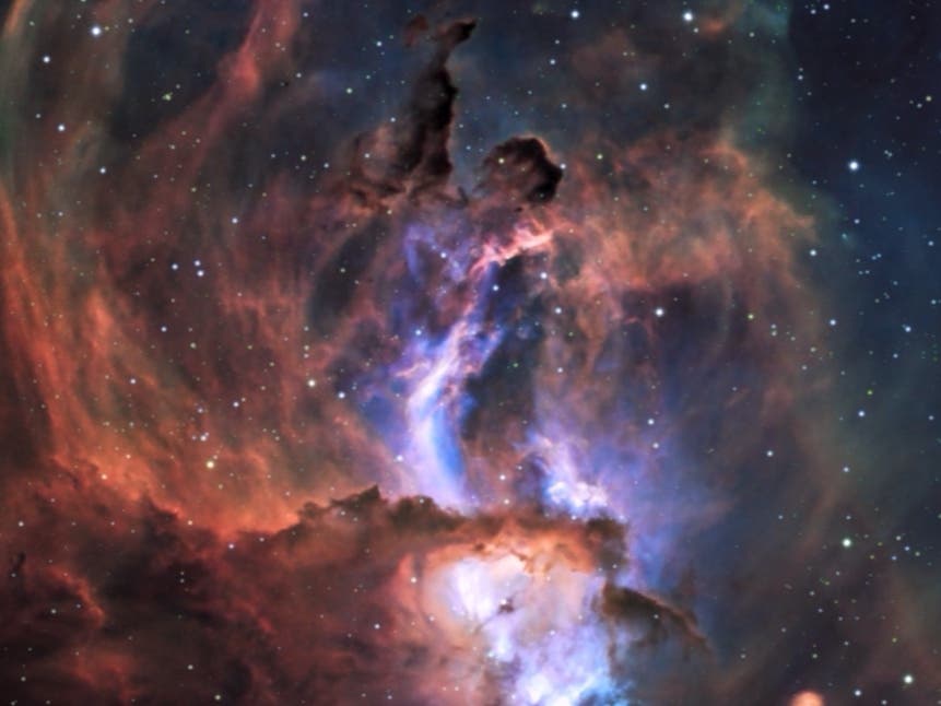 The Statue of Liberty Nebula. 