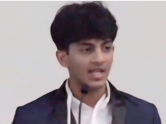 EHS junior Mrinal Agarwal presented a paper on a new method for AI deception detection at the NeurIPS 2025 conference.