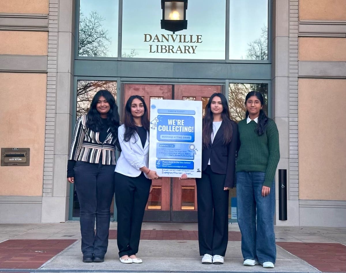 A group of Monte Vista High School juniors are collecting professional clothing to help underserved populations succeed in job interviews and the workplace. 