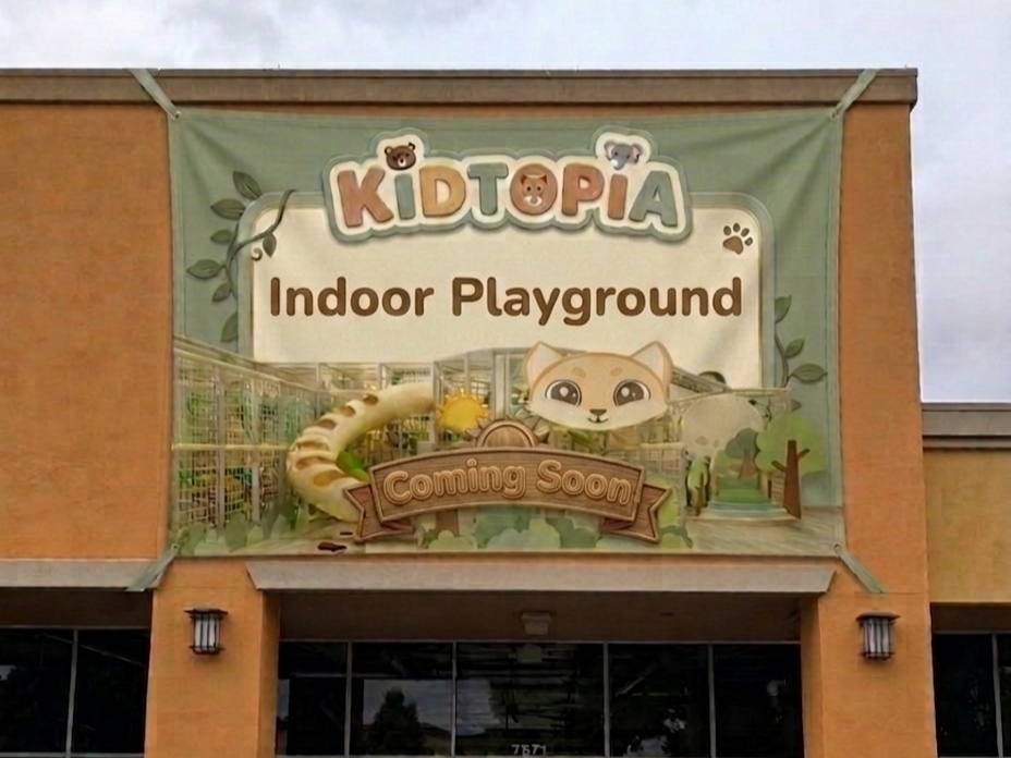 The new 11,800-square-foot play and party center is planned to open in October 2026. It previously planned to open in Danville. 