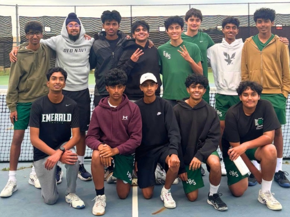 Emerald High players captured the top three singles finishes at the league championships and advanced to NCS competition.