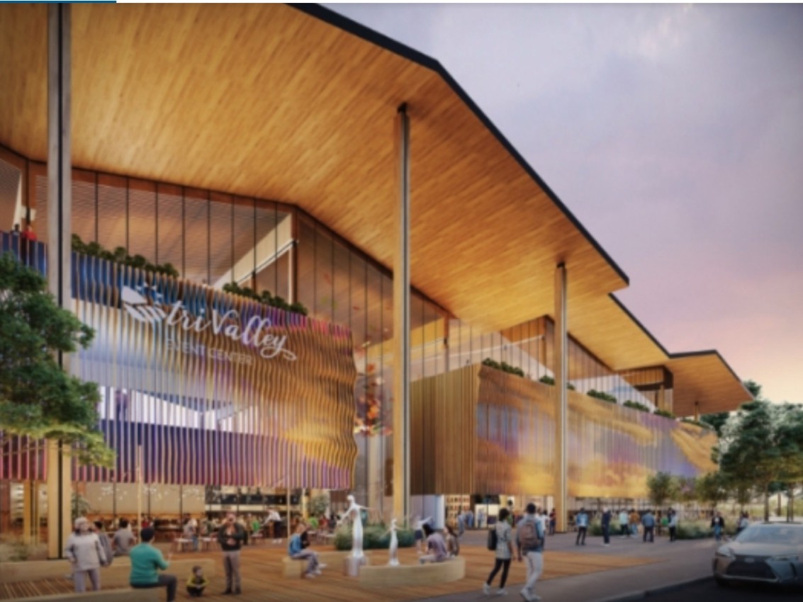 In December 2024, Visit Tri-Valley selected a site near the Dublin-Pleasanton BART station as the future location of a roughly 100,000-square-foot facility that could host sporting competitions, concerts, trade shows, conferences, and more.