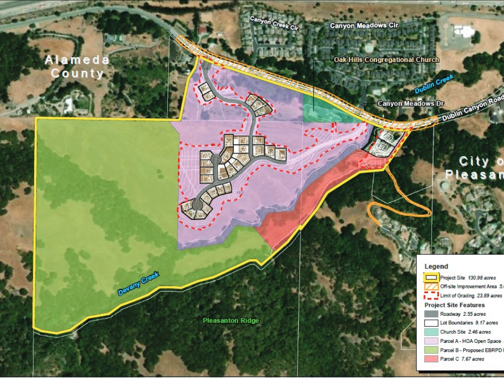 Pleasanton To Review Controversial 131-Acre Hillside Housing Proposal