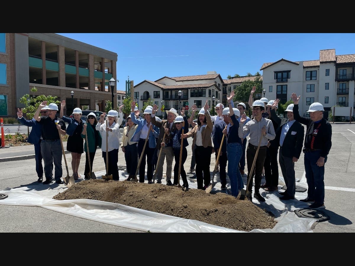 Local leaders hosted a groundbreaking ceremony for the 130-unit Eden Housing development in downtown Livermore.
