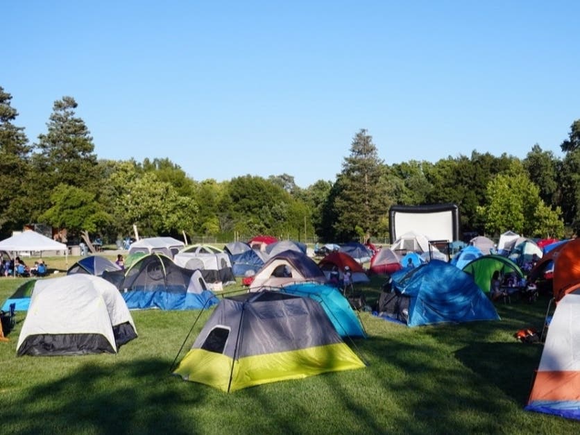 Registration is open for three family overnights in June, July, and August at three different Dublin parks.