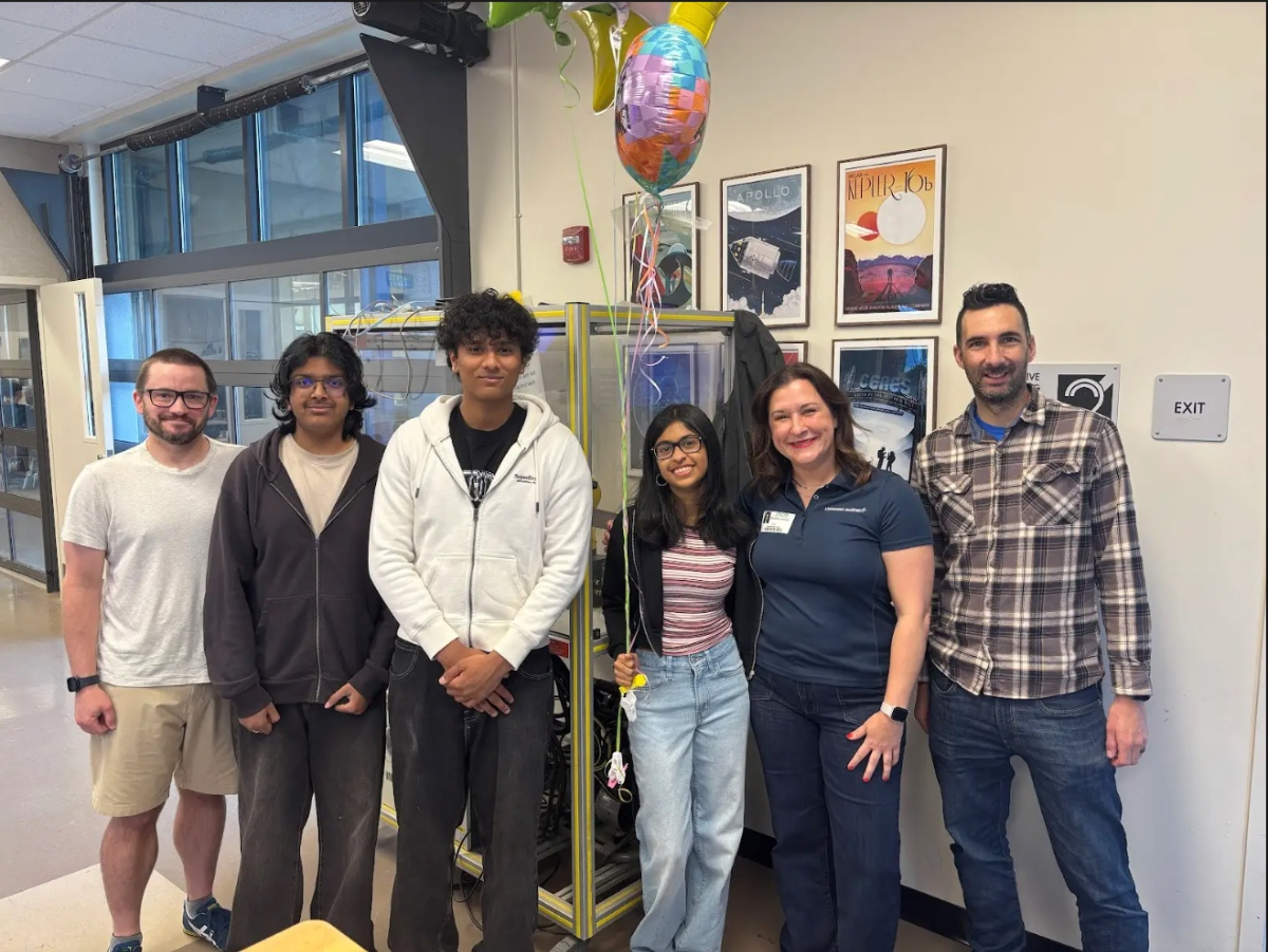 Students worked with Lockheed Martin mentor engineers to refine their designs and presentations.