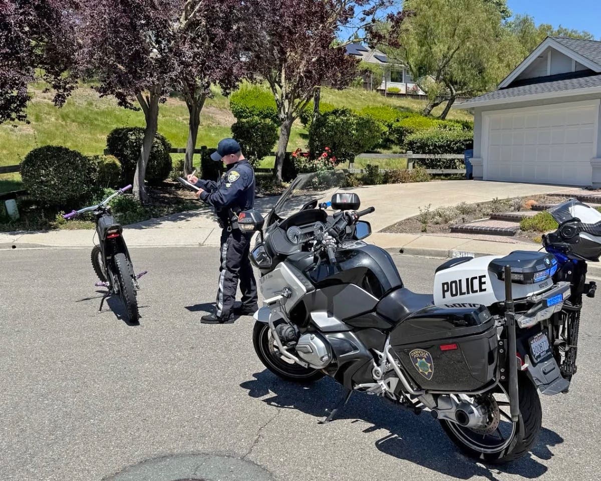 Police say they attempted to stop the 12-year-old, but he continued speeding up to 45 mph through residential neighborhoods.