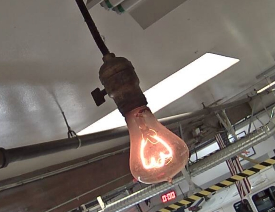 The world's oldest functioning lightbulb will celebrate its 125th birthday.