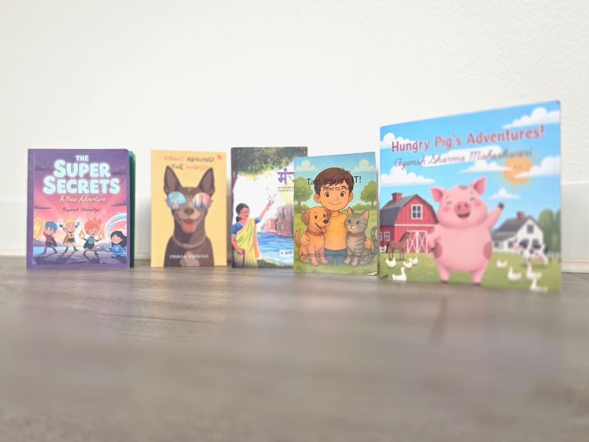 Sapling Press has published seven stories from three generations, covering everything from family recipes to cats and dogs playing tag.
