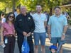 Danville residents met with local police and firefighters Tuesday night for block parties, picnics, barbecues and more. 