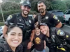 San Ramon residents met with local police and firefighters Tuesday night for block parties, picnics, barbecues and more. 