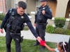 Livermore residents met with local police and firefighters Tuesday night for block parties, picnics, barbecues and more. 