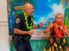 Livermore residents met with local police and firefighters Tuesday night for block parties, picnics, barbecues and more. 