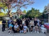 Livermore residents met with local police and firefighters Tuesday night for block parties, picnics, barbecues and more. 