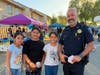 Livermore residents met with local police and firefighters Tuesday night for block parties, picnics, barbecues and more. 