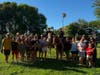 Livermore residents met with local police and firefighters Tuesday night for block parties, picnics, barbecues and more. 