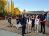 Livermore residents met with local police and firefighters Tuesday night for block parties, picnics, barbecues and more. 