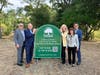 The Danville Town Council attended a groundbreaking for the new Pavilion and Maker Space. 