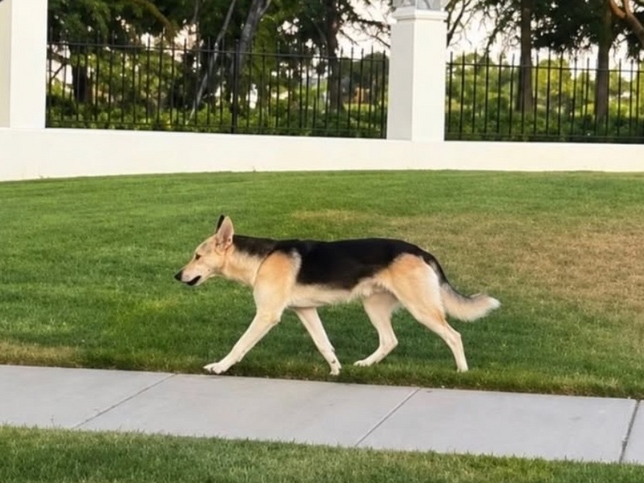 Search Continues For German Shepherd Seen Along I-580