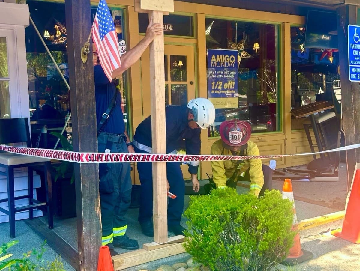 Personnel from the SRVFPD’s Urban Search and Rescue Team worked alongside building inspectors to stabilize and shore the building.