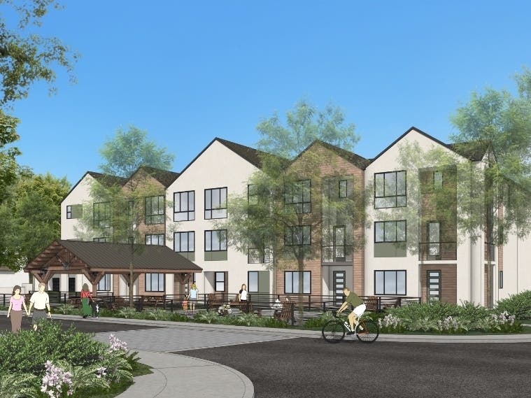 Trumark Homes will build 67 single-family homes and 128 townhomes as part of Bishop Ranch's massive residential transformation.