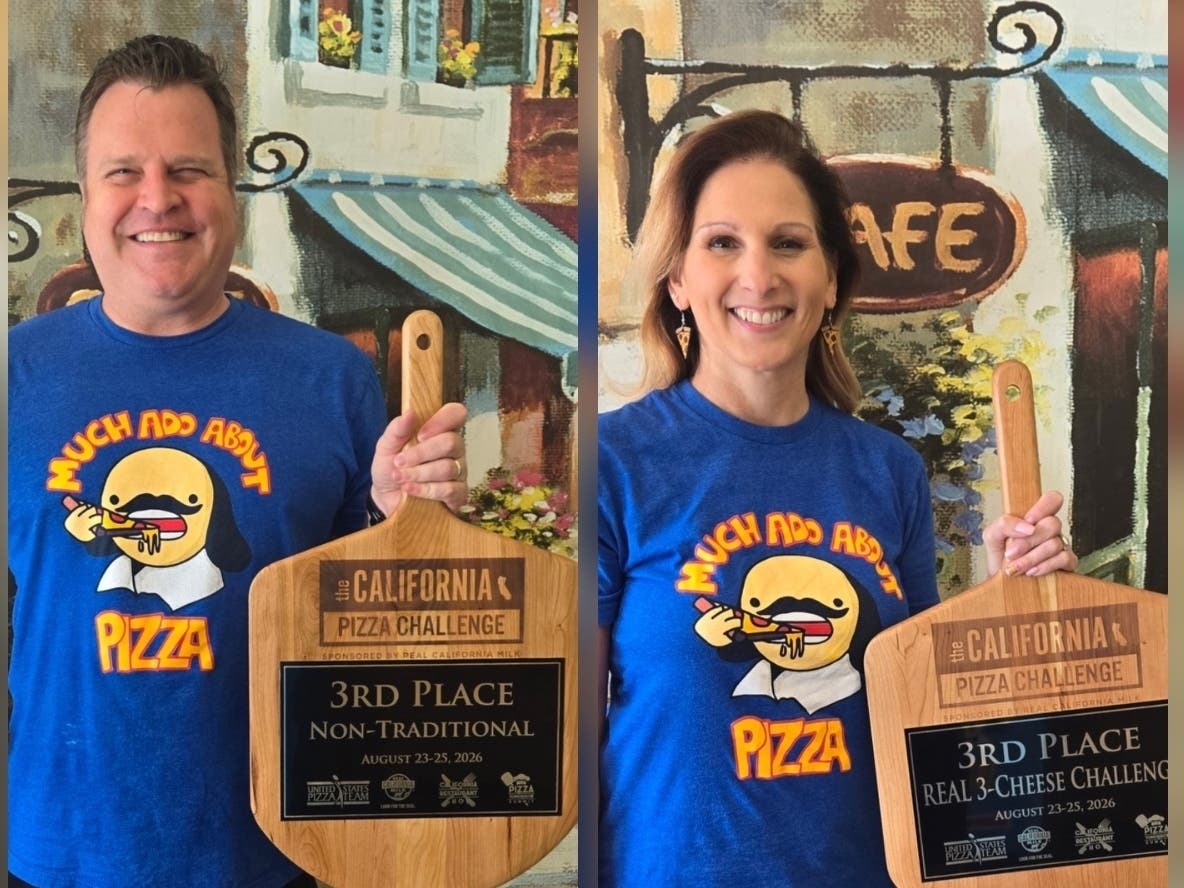Mark won third place in the Non-Traditional category, while Kira won third and was the only female competitor in the Real 3-Cheese Competition.