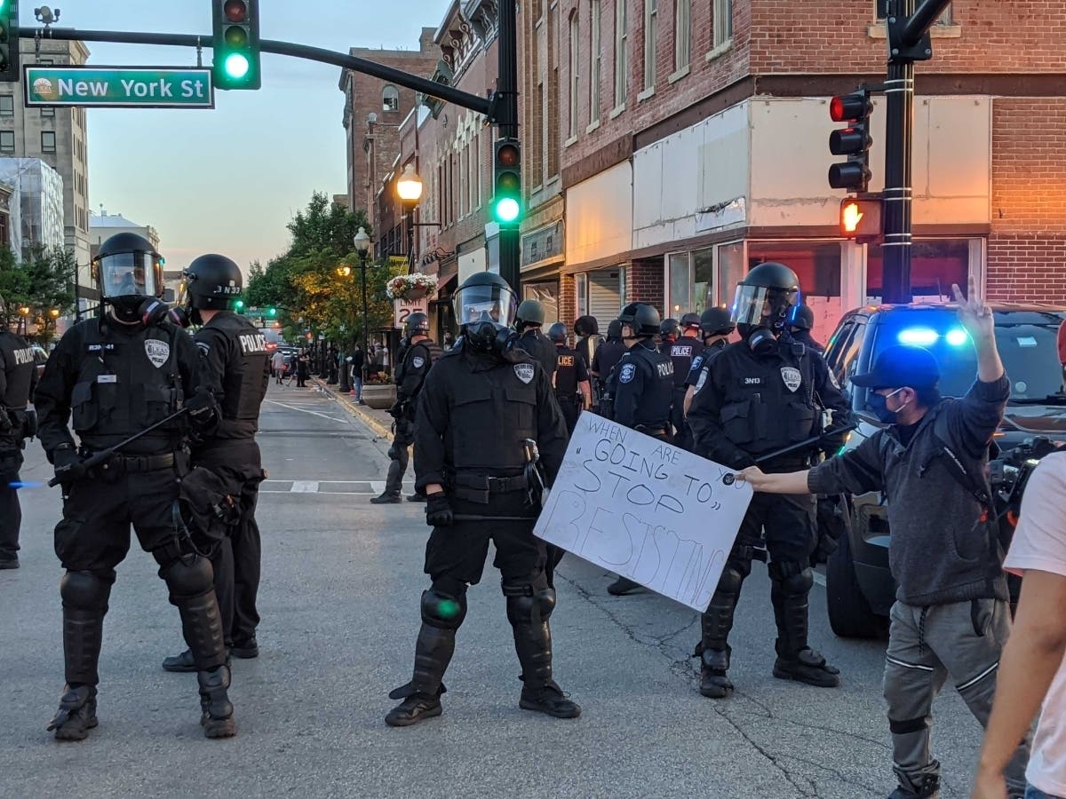 Aurora will remain under a curfew starting at 8:30 p.m. Wednesday.