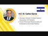 Dr. Carlos Garcia, Secretary-General of the UN Association of El Salvador and former Ambassador of El Salvador to the UN, delivered remarks about friendship.