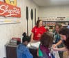 Checking out at Shop-Rite!