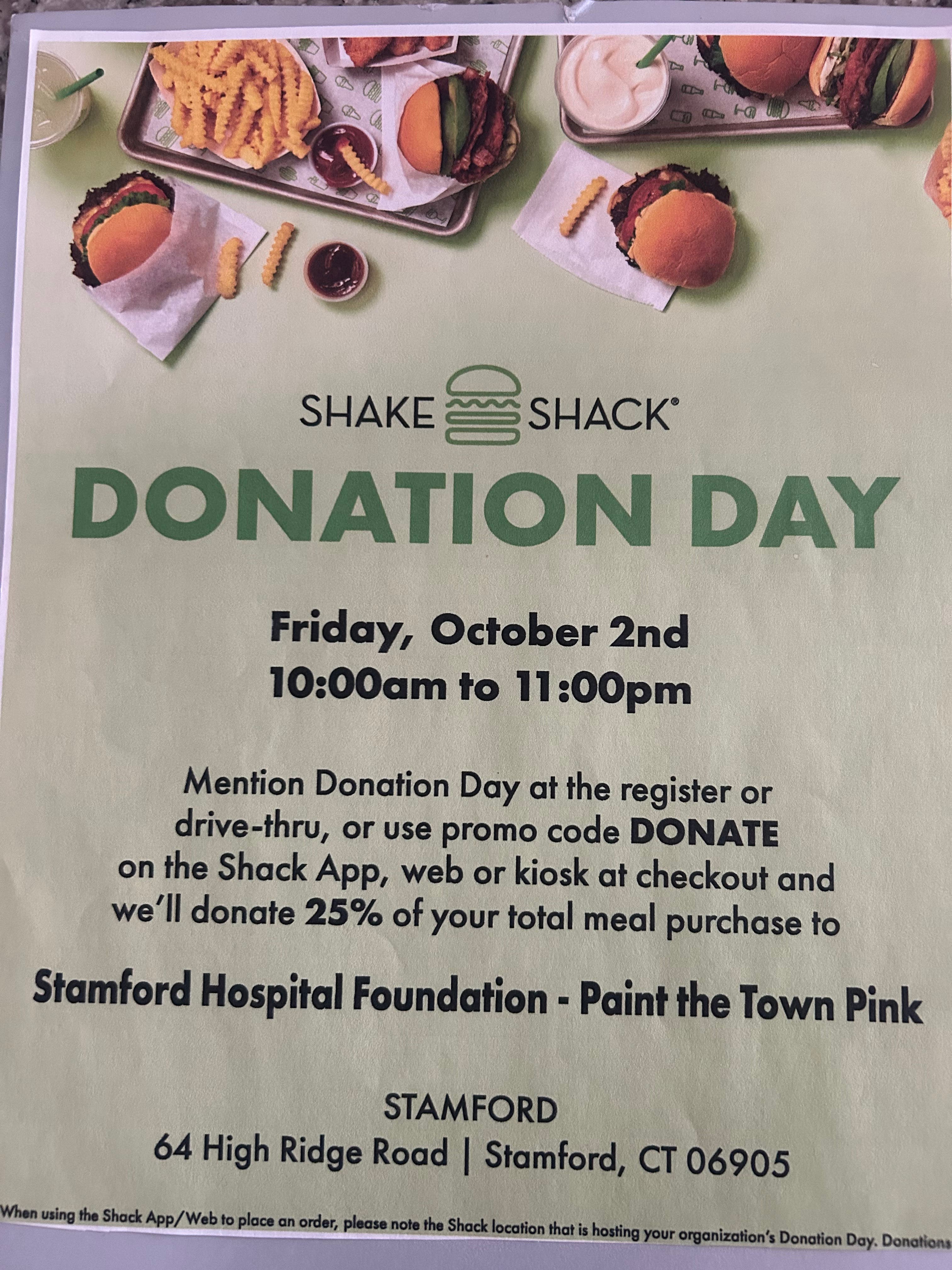Paint the Town Pink Donation Day