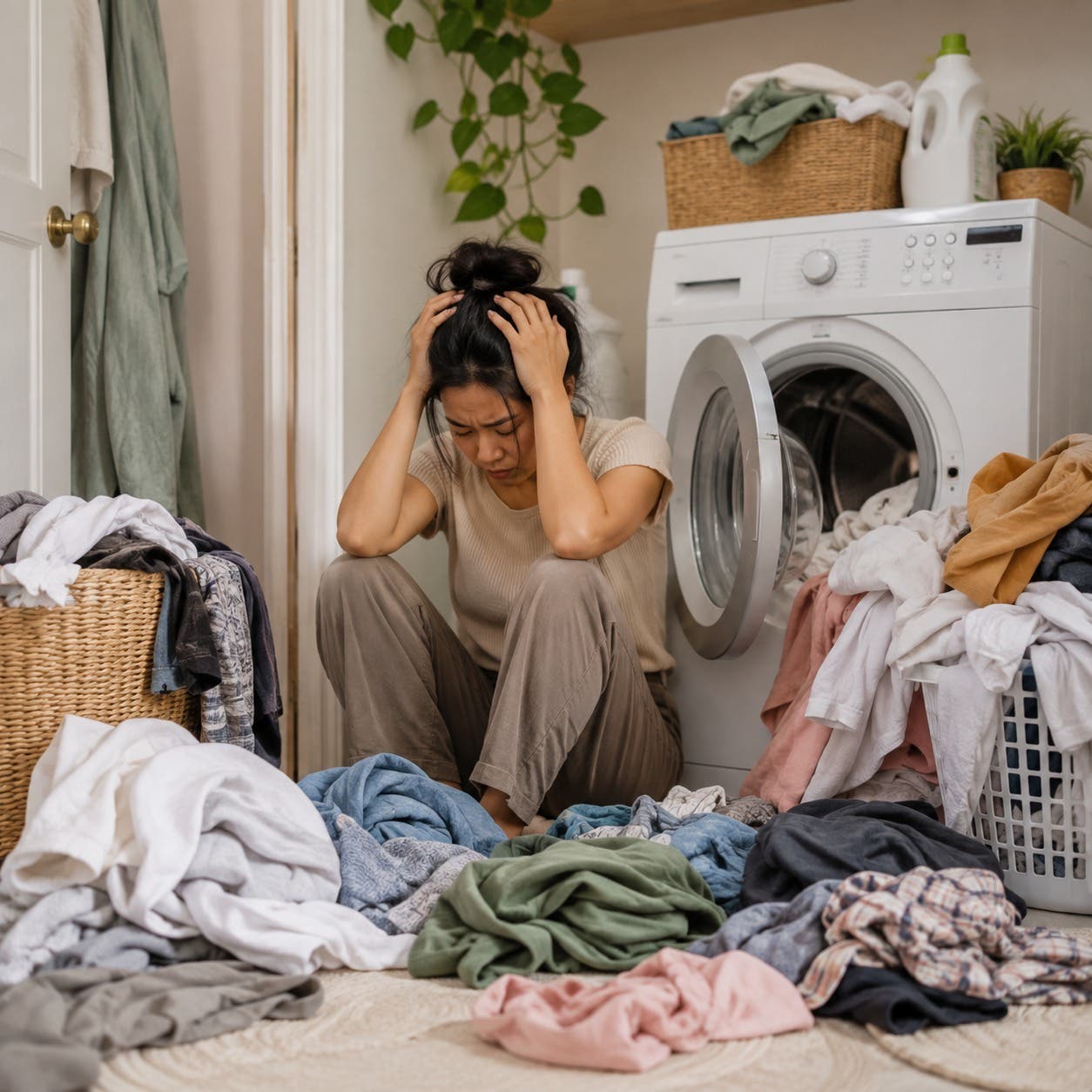 Sometimes, laundry doesn’t feel like a chore