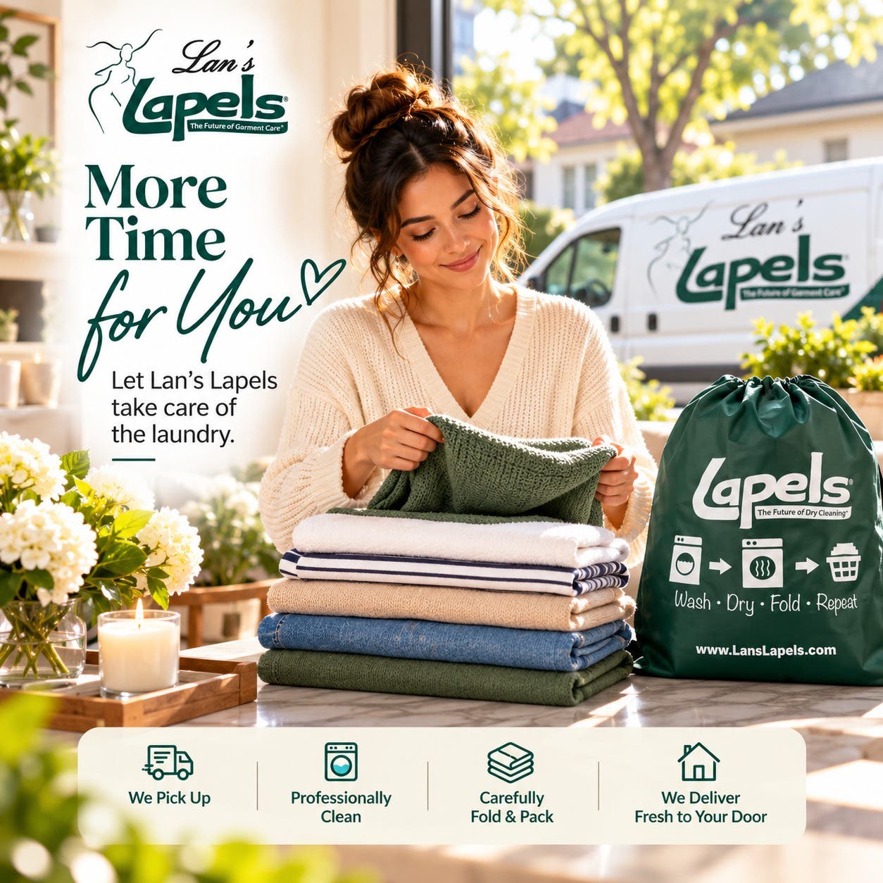 Laundry doesn’t have to take over your day. 🌿