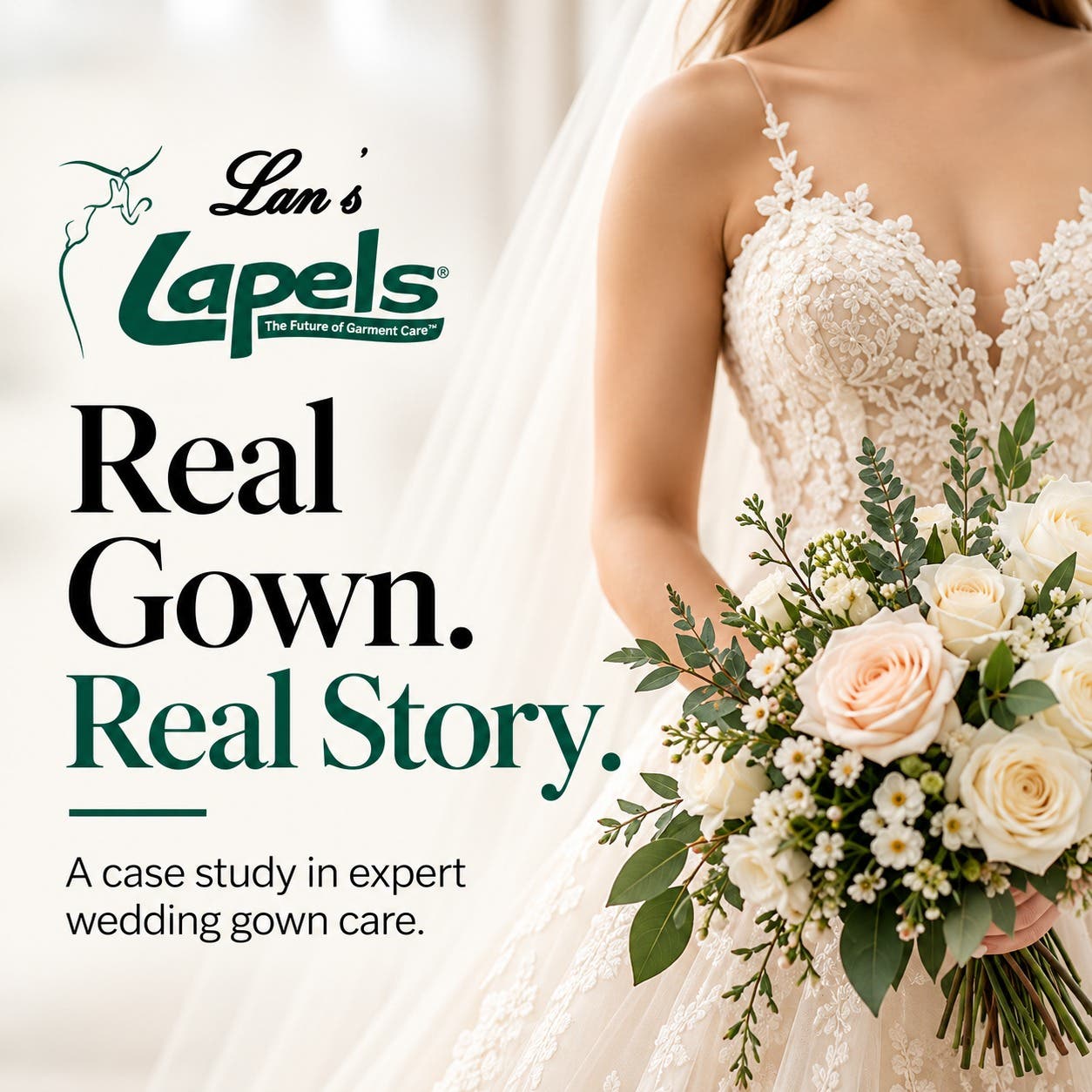 Your wedding gown holds memories worth preserving. ๐ค