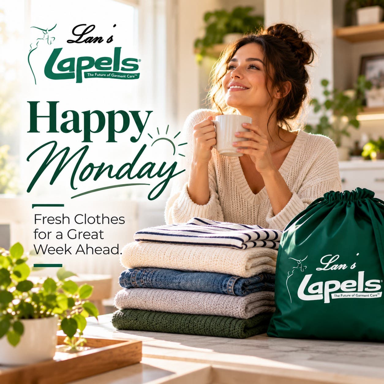 A fresh Monday is a fresh start. π