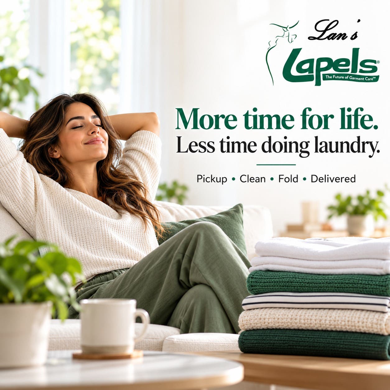 Laundry takes time. Life does too.