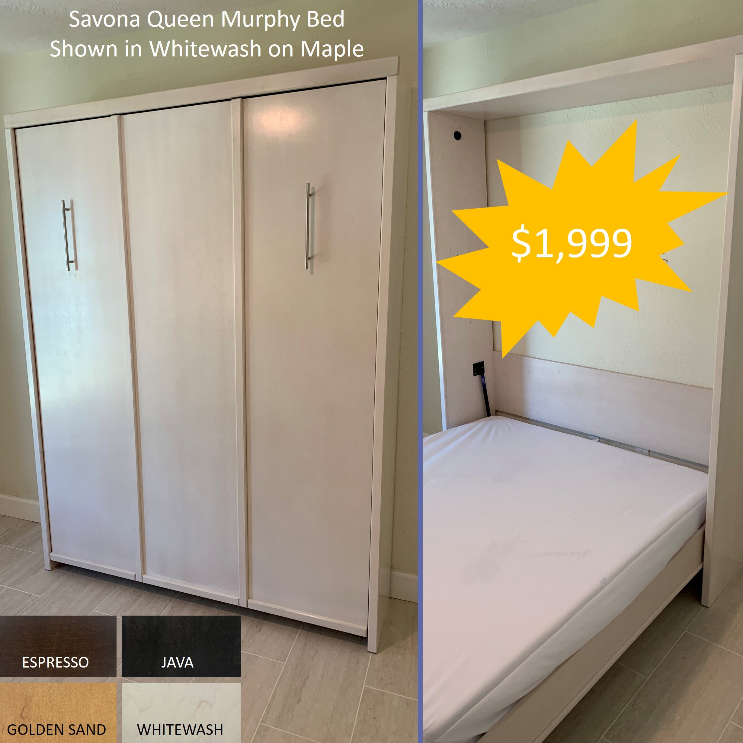 2026 Spring Season Murphy Bed Offer