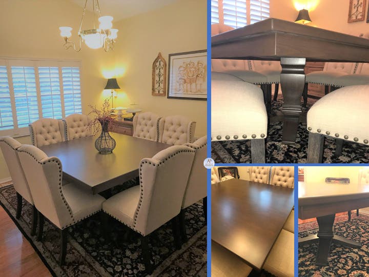 A Custom Square Table That Makes a Statement