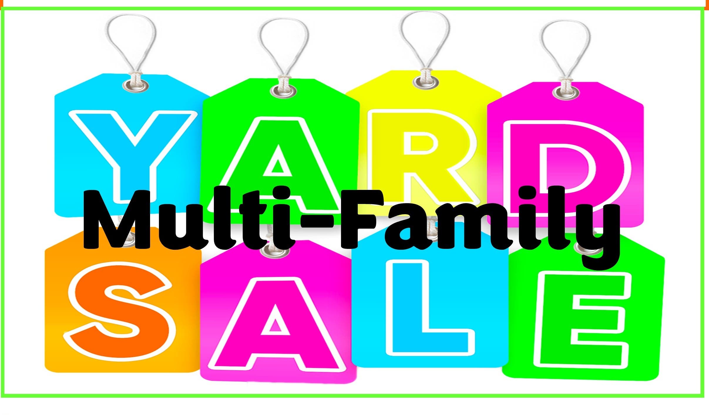 Multi-Family Church Yard Sale - DATE CHANGE!!!