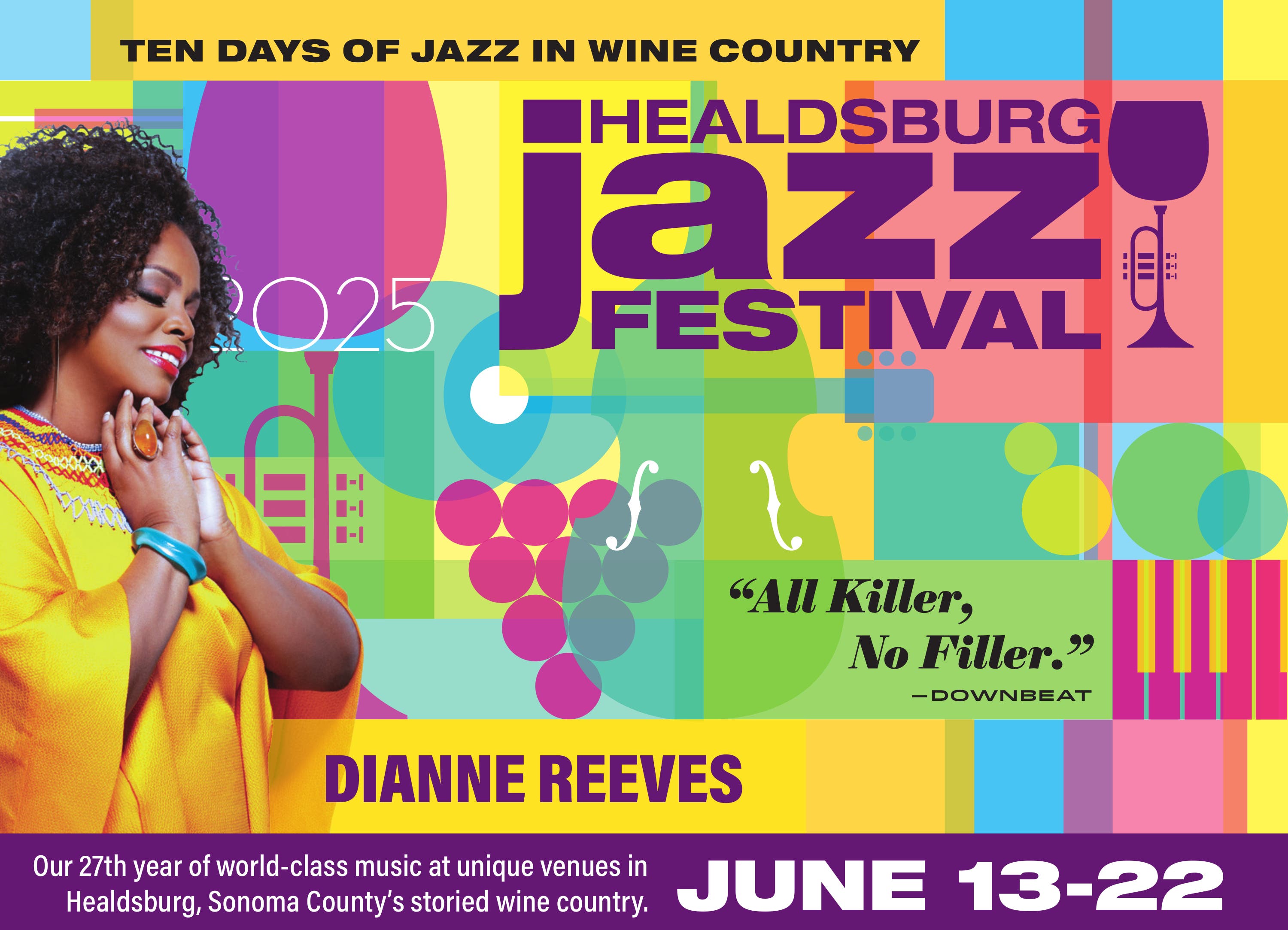 27th ANNUAL HEALDSBURG JAZZ FESTIVAL