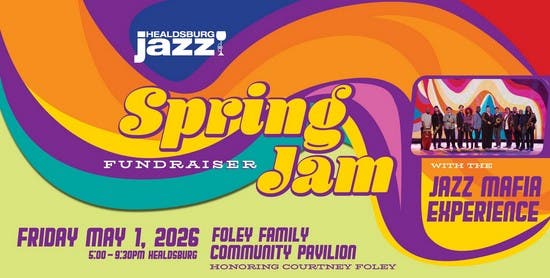 Healdsburg Jazz Spring Jam Fundraiser