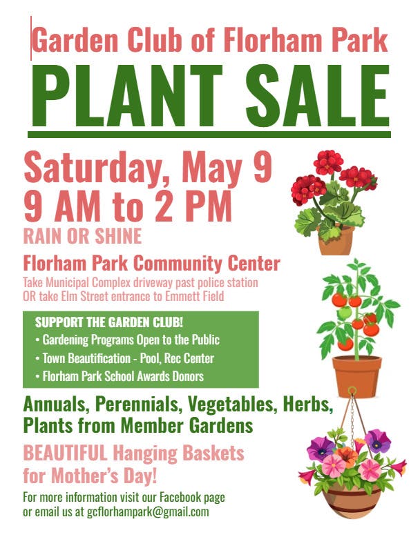 Garden Club Of Florham Park Plant Sale