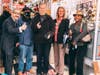 (Left to right) Stanton Myerson, second-generation owner of Lou’s Jewelry & Pawn, says his catchphrase “It’s showtime!” with Upper Darby Councilman Bob Gwin; Councilwoman Laura Wentz, Mayor Barbarann Keffer, and Councilwoman Danyelle Blackwell.