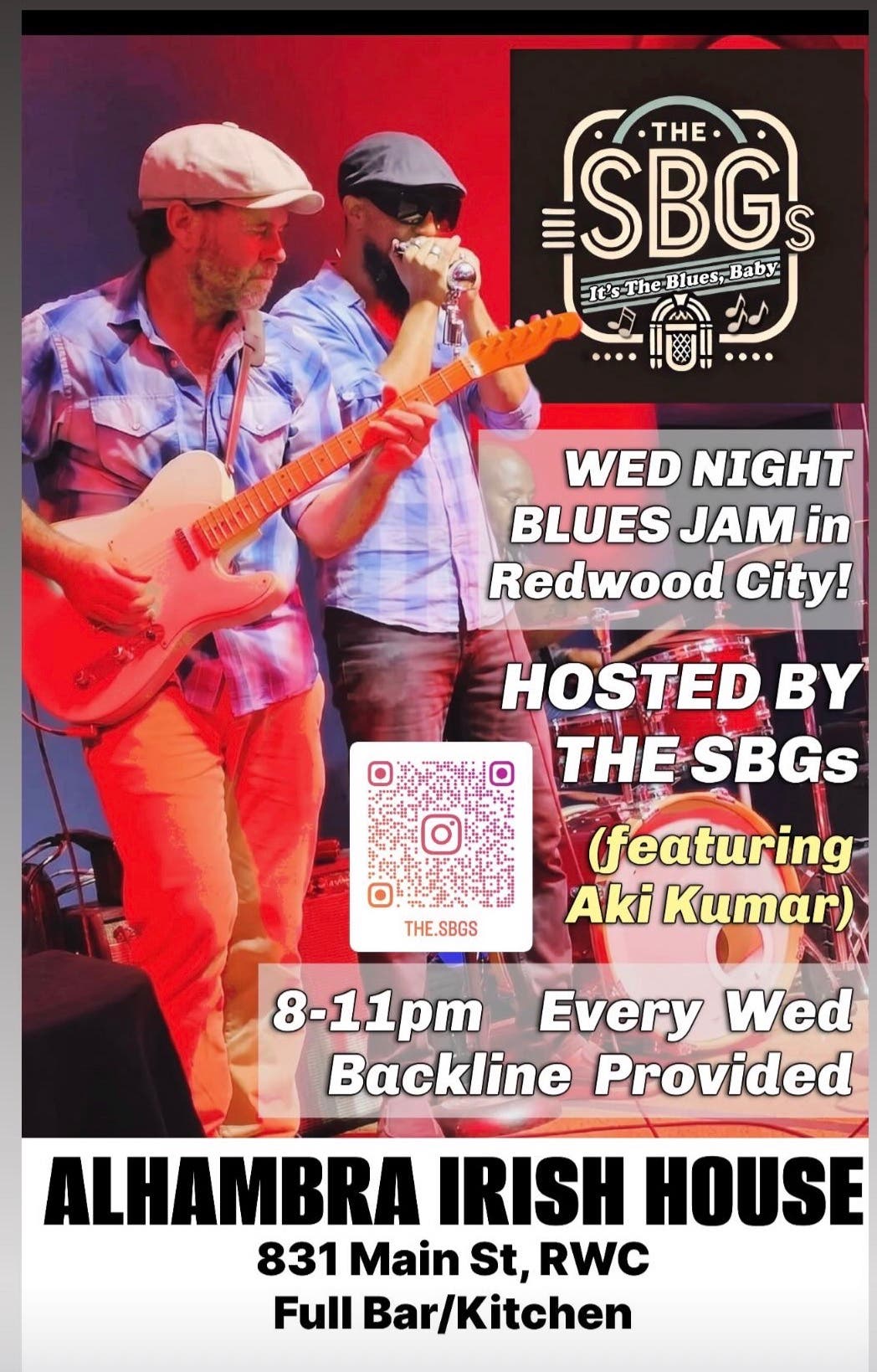 Aki Kumar live Blues Jam