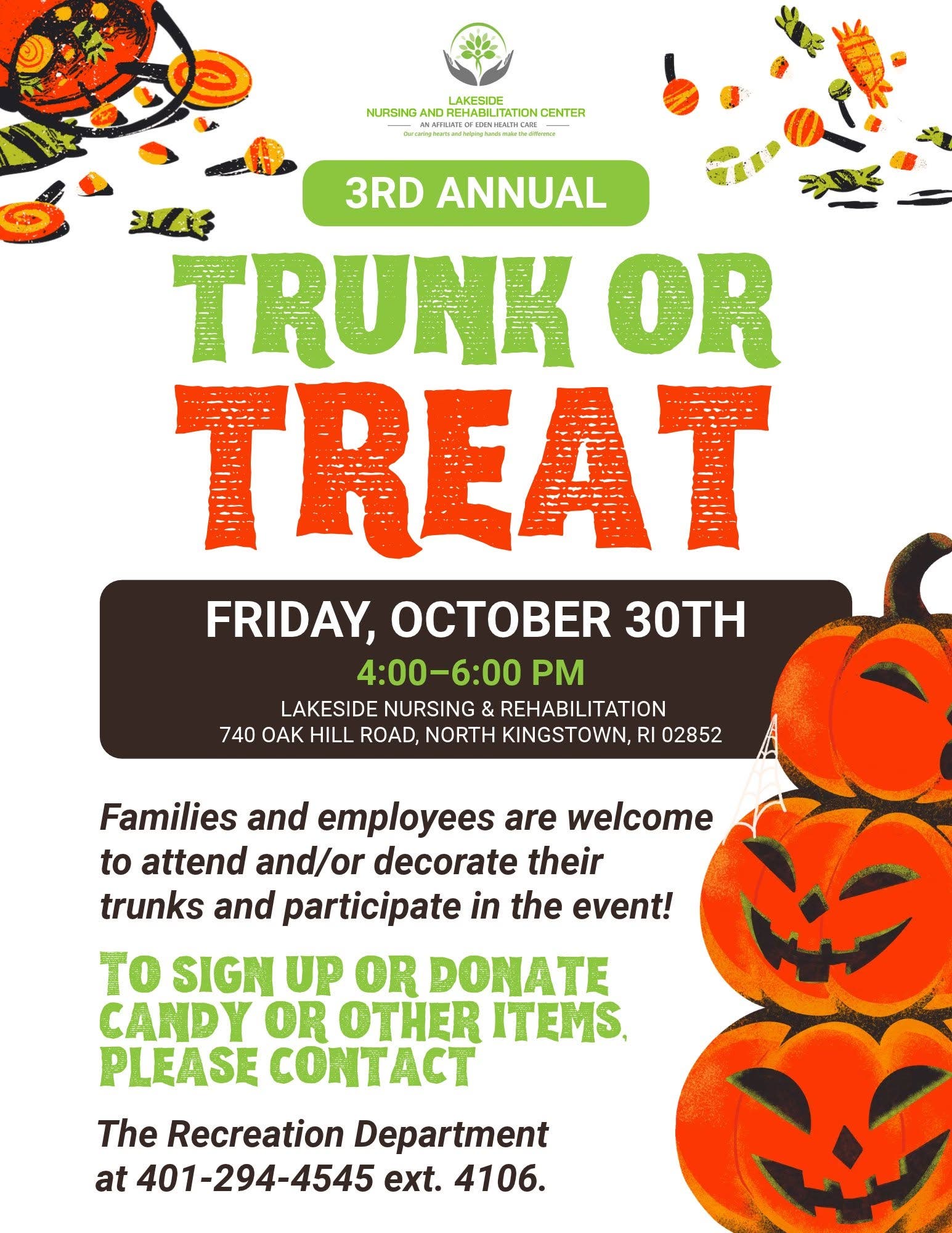 TRUNK or Treat