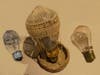 Edison light bulb whimsies, circa 1890s-1920s . These rare whimsies were often made in Eastern Europe to give burned-out bulbs a second, more decorative life!
