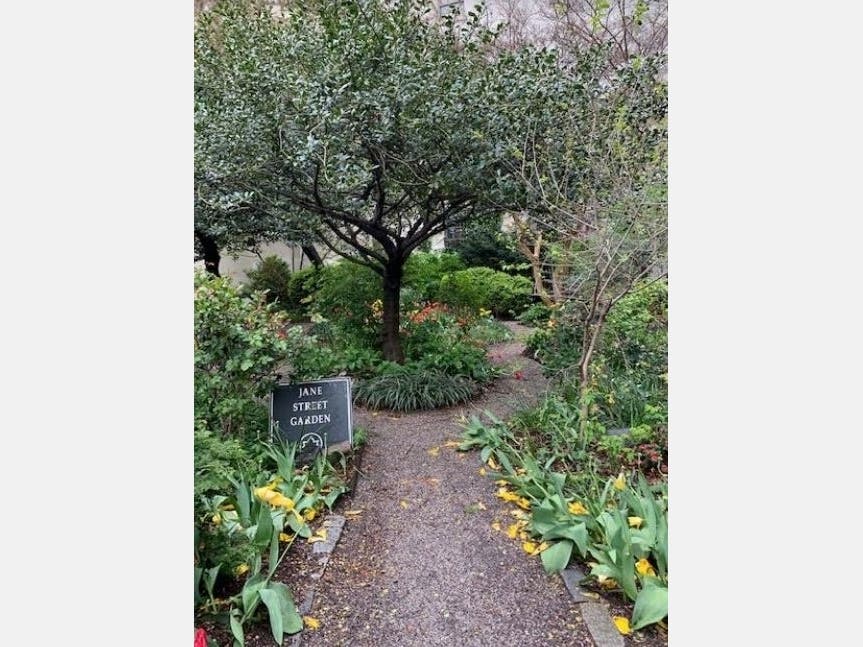 Dahlia Loeb finds some quiet. New York, May 2020. 