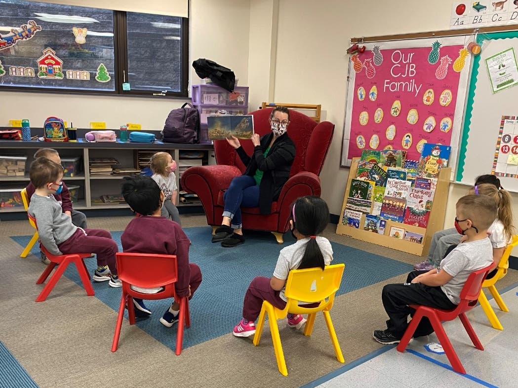 Preschool story time