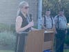 CJB Principal, Kelly Bourrell, welcomed CJB students to the start of the 2022-23 school year.  