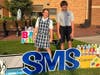 SMS Students arriving for the first day of school.  