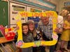 SMS families and their grandparents celebrating Grandparents Day.